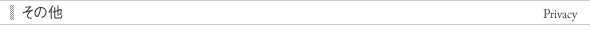 その他